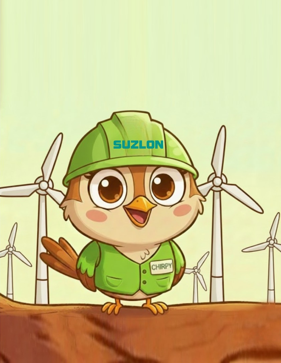 Suzlon Sparrow Mascot
